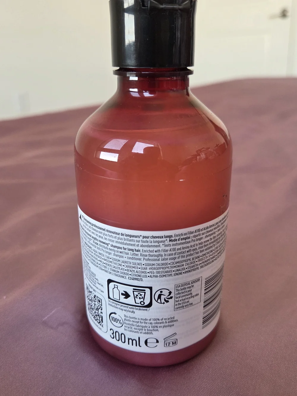 NWT L'OREAL Professional Pro Longer Shampoo - Filler A100 Serie Expert  300ml